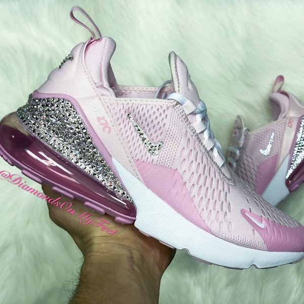 swarovski nike air max 270 pink