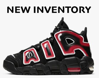 nike air uptempo rosso
