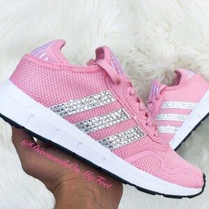 Adidas swift run glitter burgundy hotsell