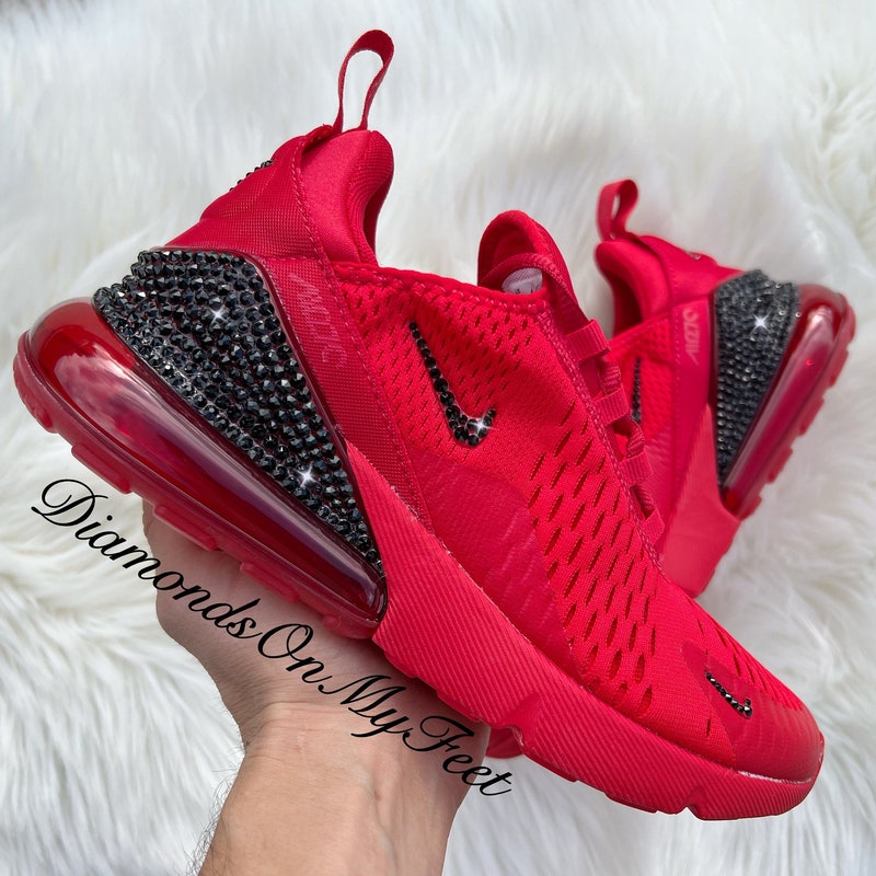 swarovski nike air max 270 pink