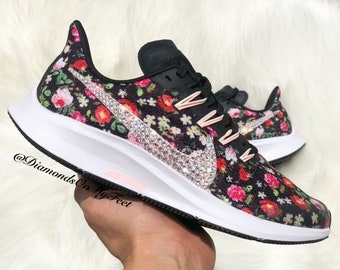 nike floral sneakers womens