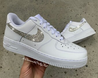 Diamond nikes | Etsy Diamond nikes | Etsy