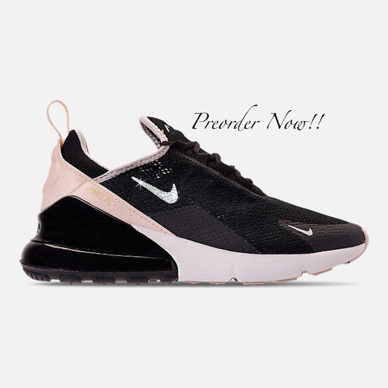 pink and clear nike shoes