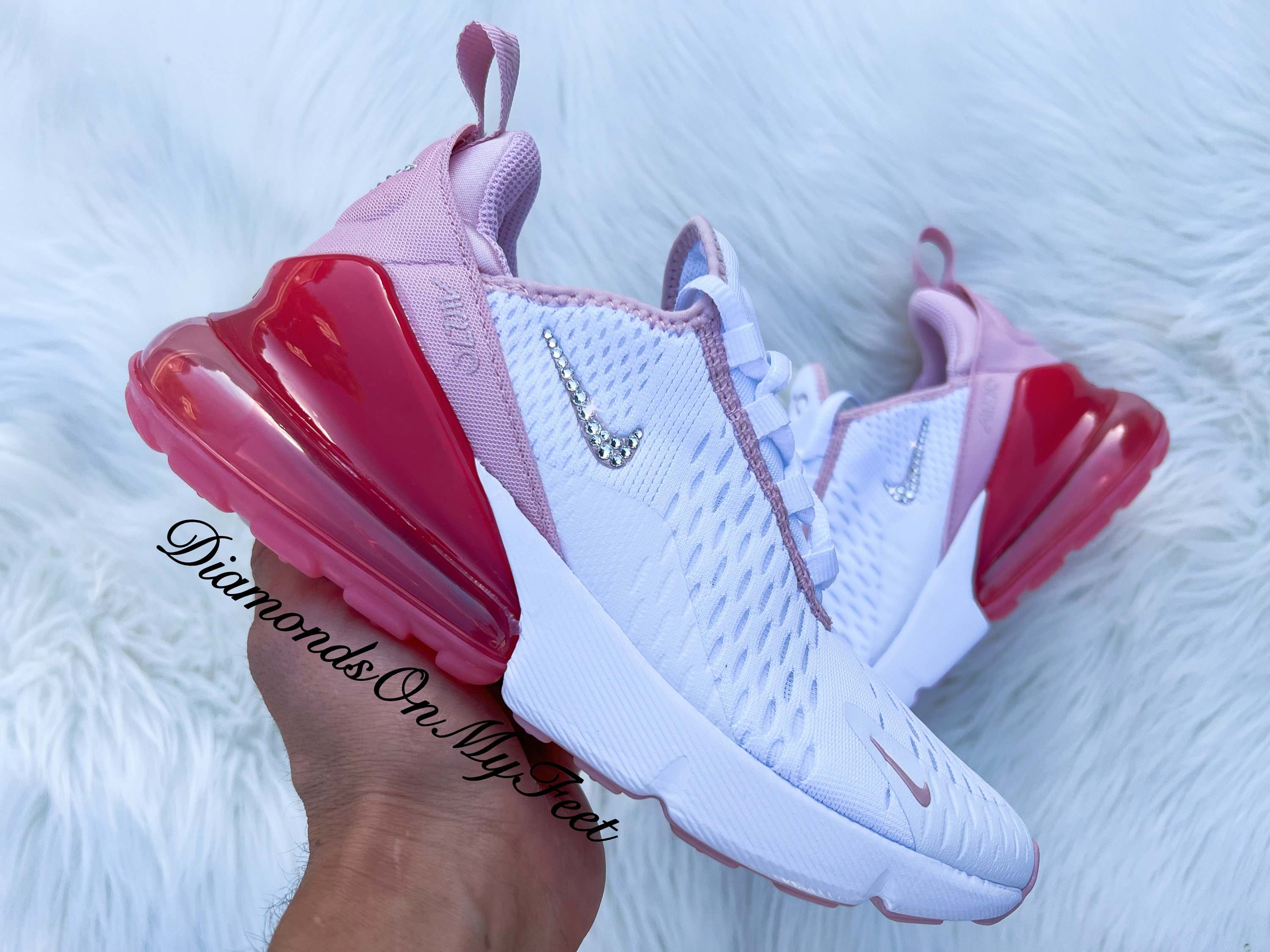 Nike 270 top neon pink