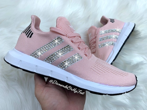 adidas originals swift run sneakers in pink multi