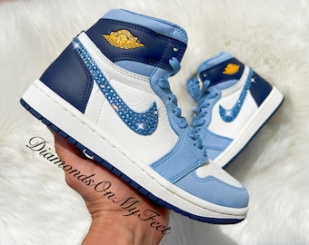 custom jordan 1 university blue