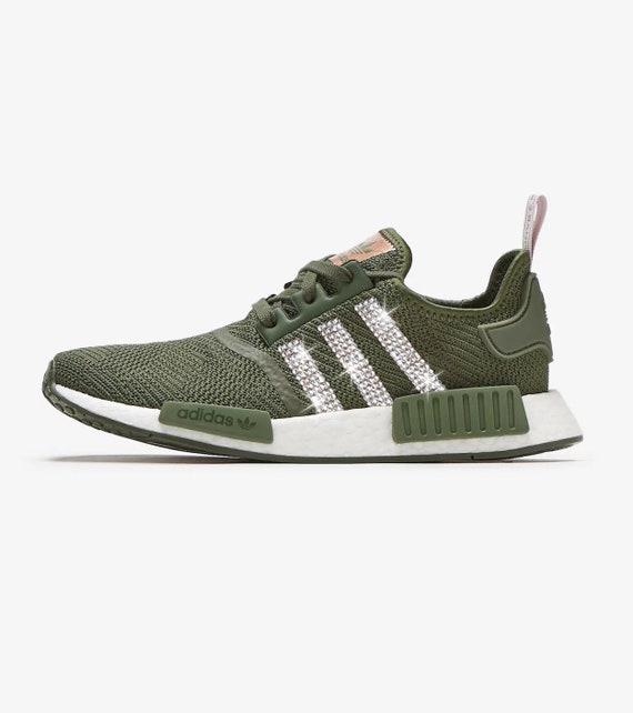 olive green nmds women's