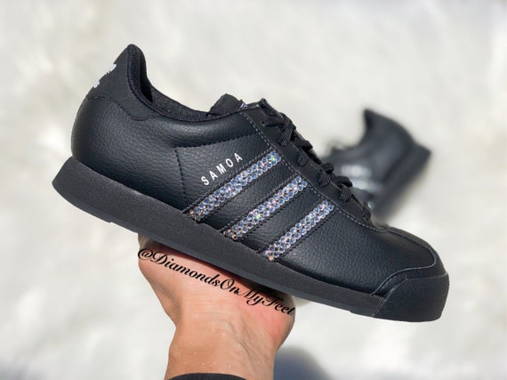 adidas samoa all black