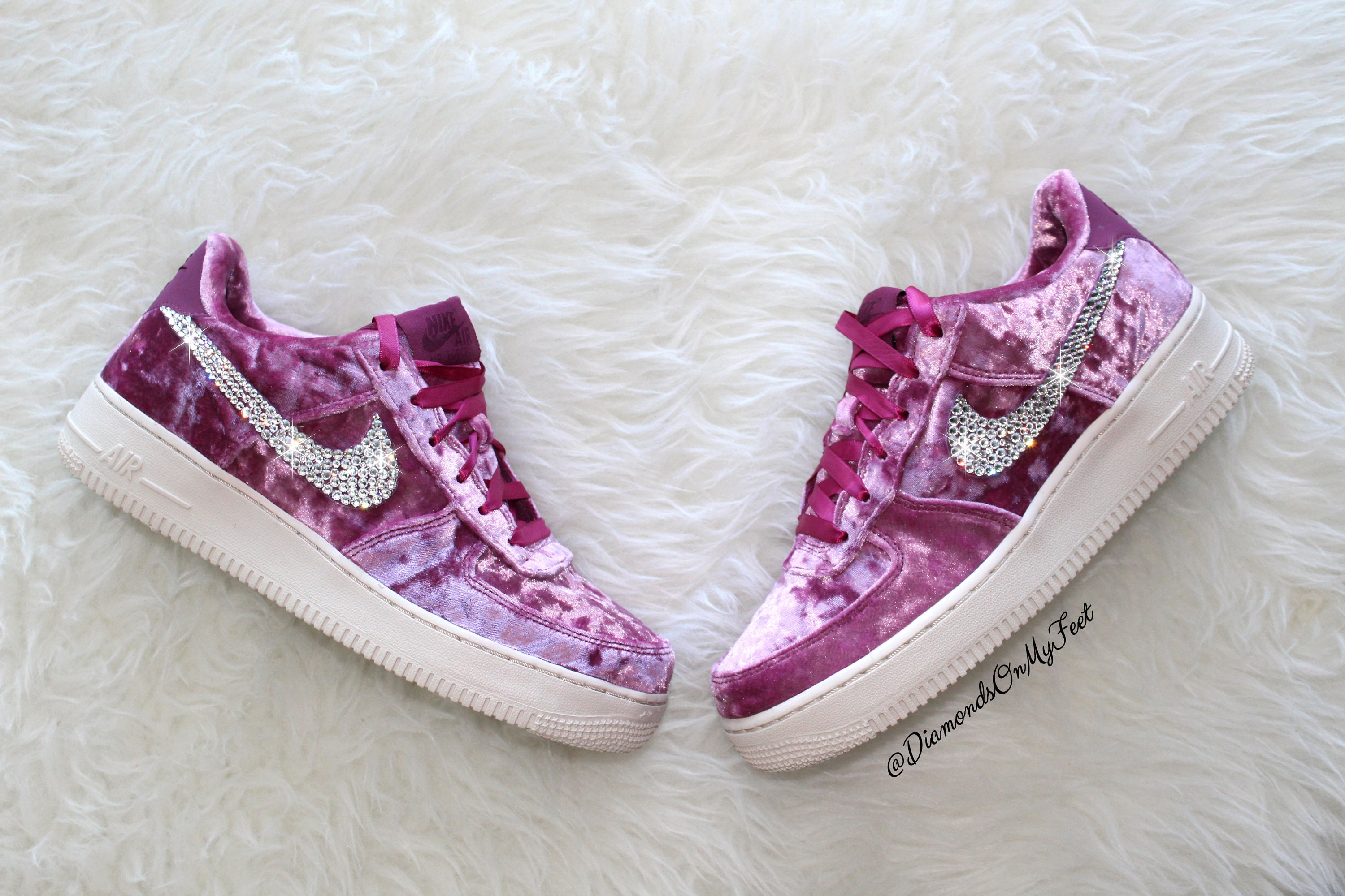 velvet purple air force 1