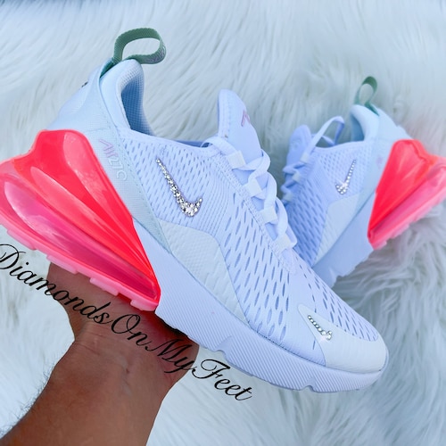 swarovski nike air max 270 pink