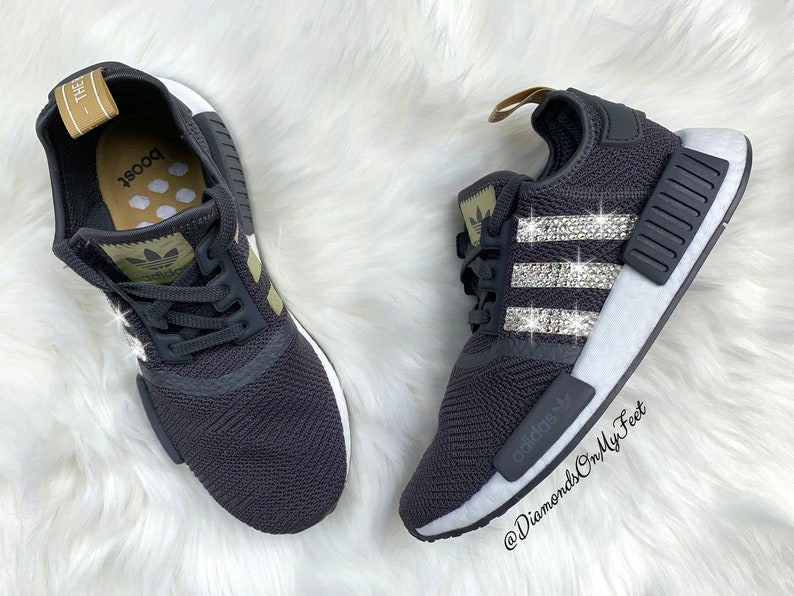 blinged out adidas