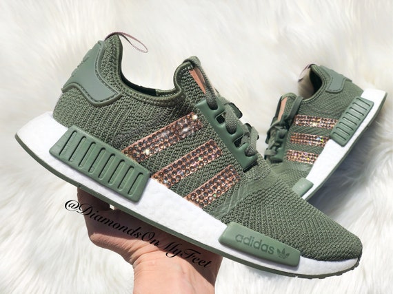olive green adidas shoes womens