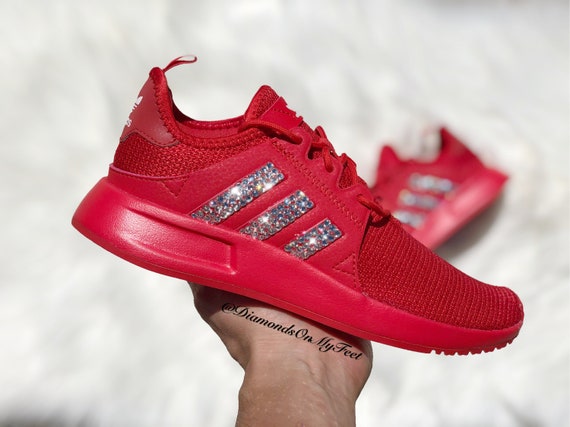 all red sneakers womens adidas