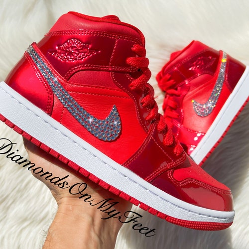 blinged out air force ones