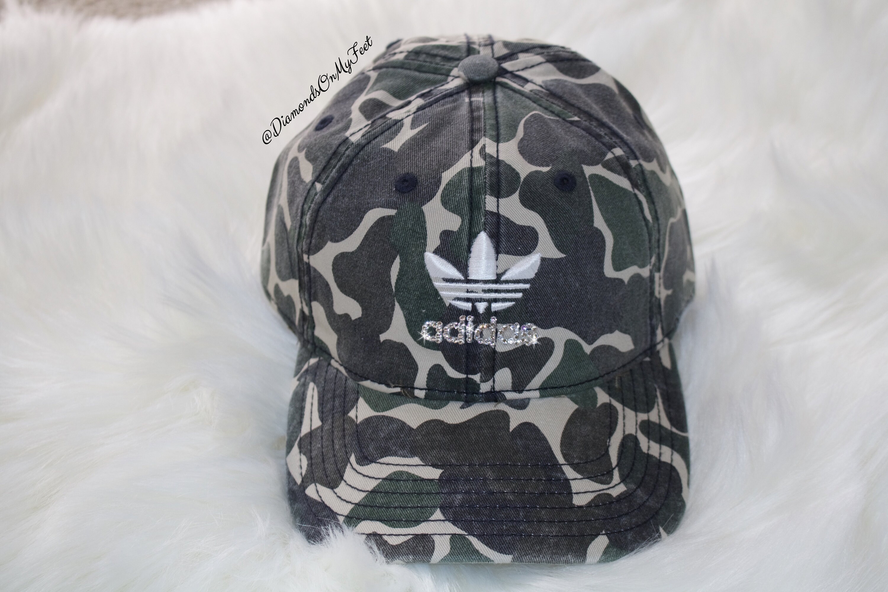 adidas camo dad hat