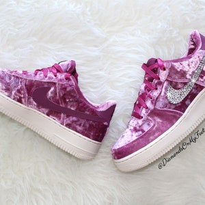 air force 1 purple velvet