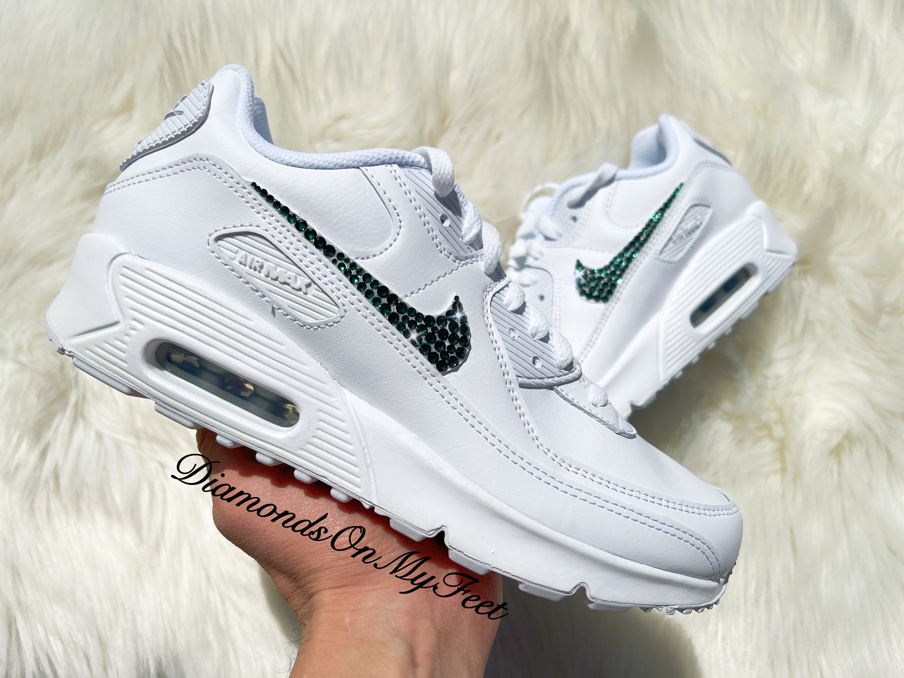 JackBoys Nike Air Max 90/1 Custom Hand Painted Shoes