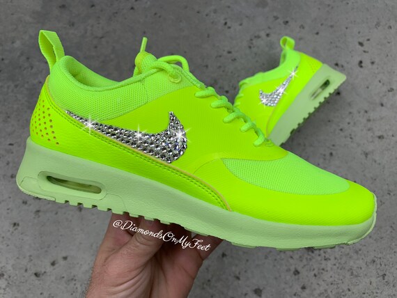 volt green nike shoes