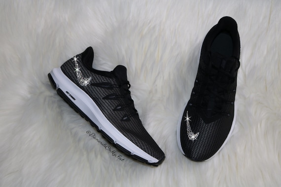 womens nike free runs black