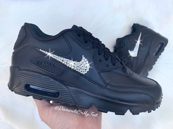 all black womens nike air max