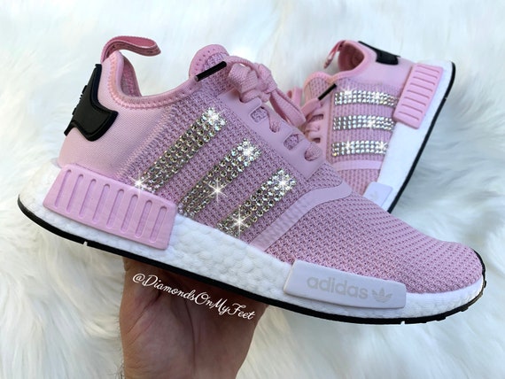 adidas originals nmd r1 clear pink