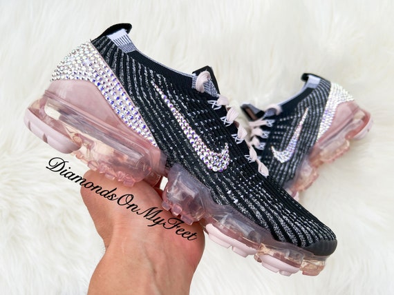 Swarovski Mujer VaporMax Flyknit 3 Zapatillas deporte rosa - Etsy