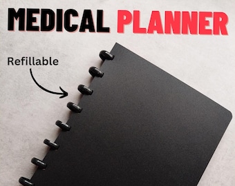 2024 Medical planner, Medical Diary, Medical journal, chronic illness, health managment, health tracker, pain tracker, Special needs planner