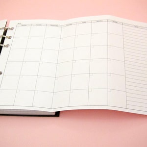 Dated Monthly Planner Inserts - Personal Size – Sessa Vee