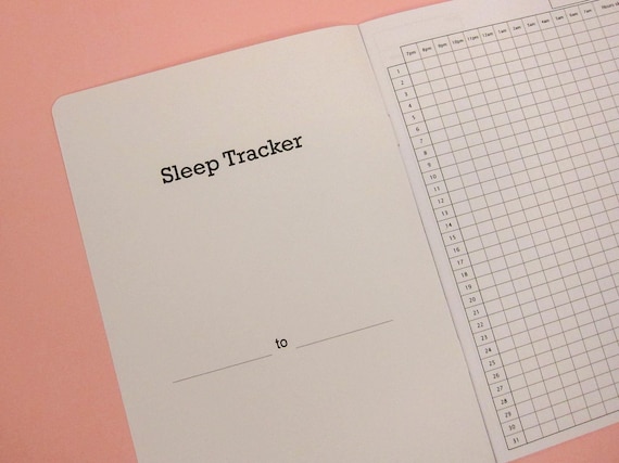 Sleep tracker, 365 days sleep habit tracking,chronic illness, health managment notebook  -  3 pack of medical notebooks