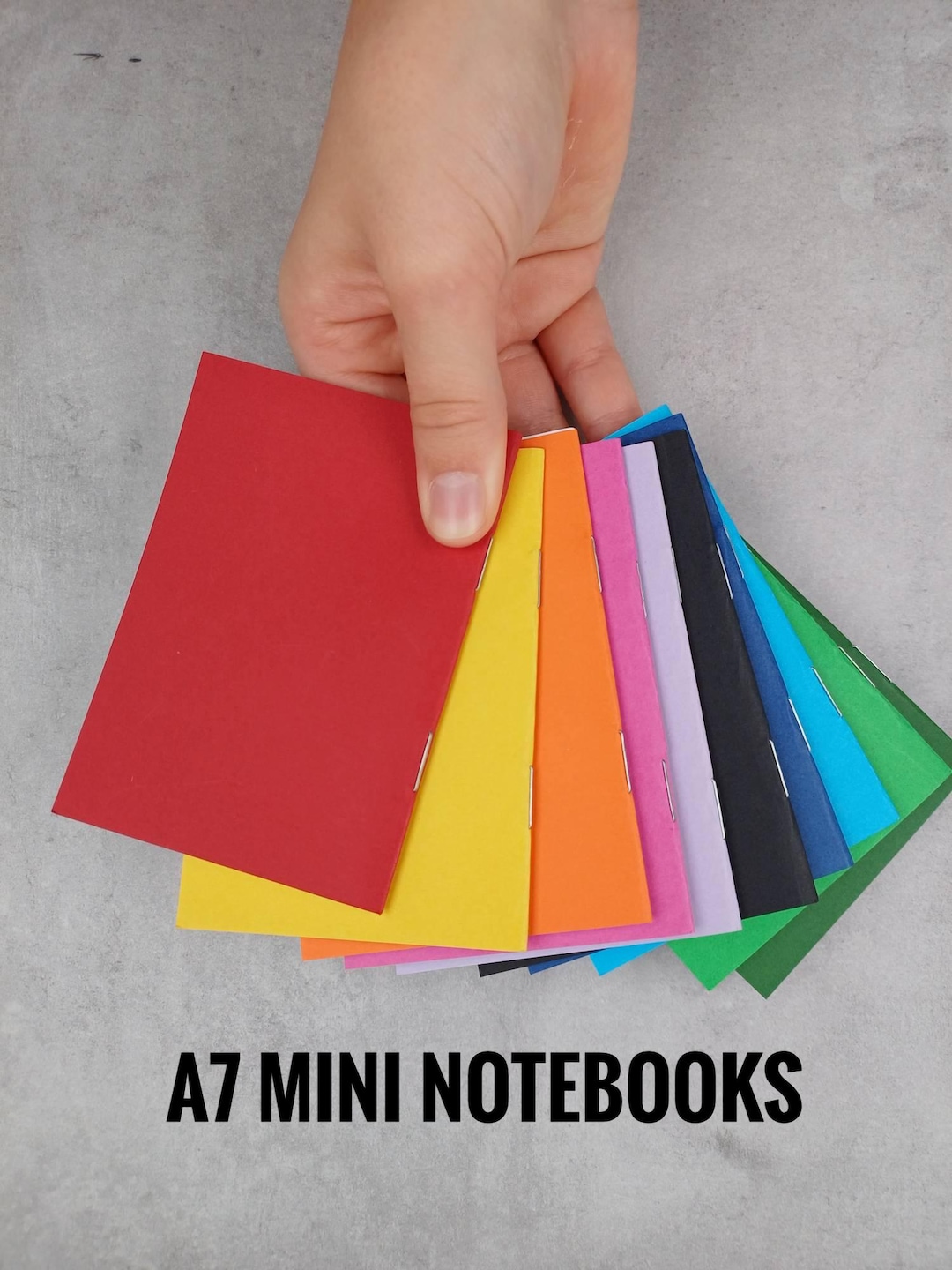 A7 Mini Notebooks, 10 Notebooks, 20 Page A7 Notebooks, Bulk Notebooks ...