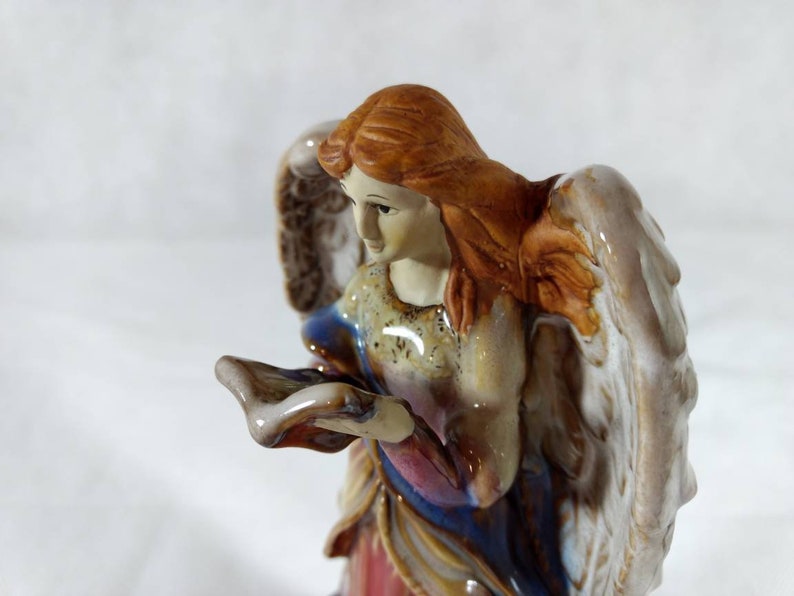 Angel Figurine Hand-painted