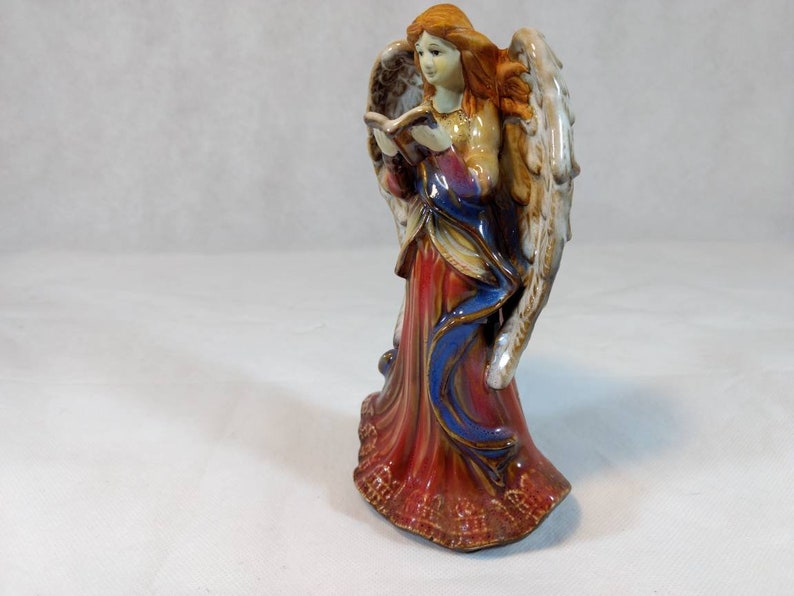 Angel Figurine Hand-painted