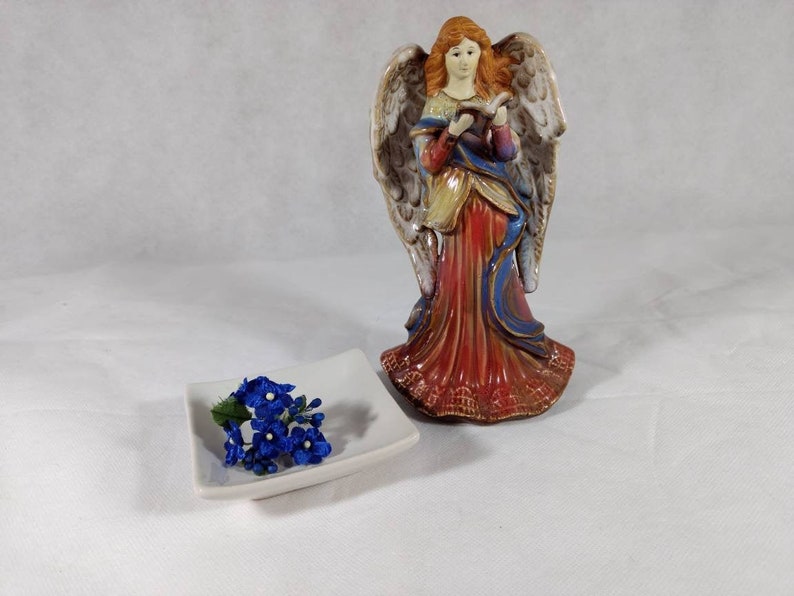 Angel Figurine Hand-painted
