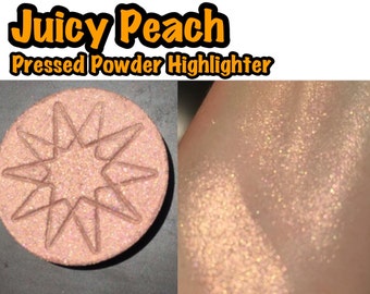 Juicy Peach - Pressed Powder Highlighter / Eyeshadow - 36mm PAN