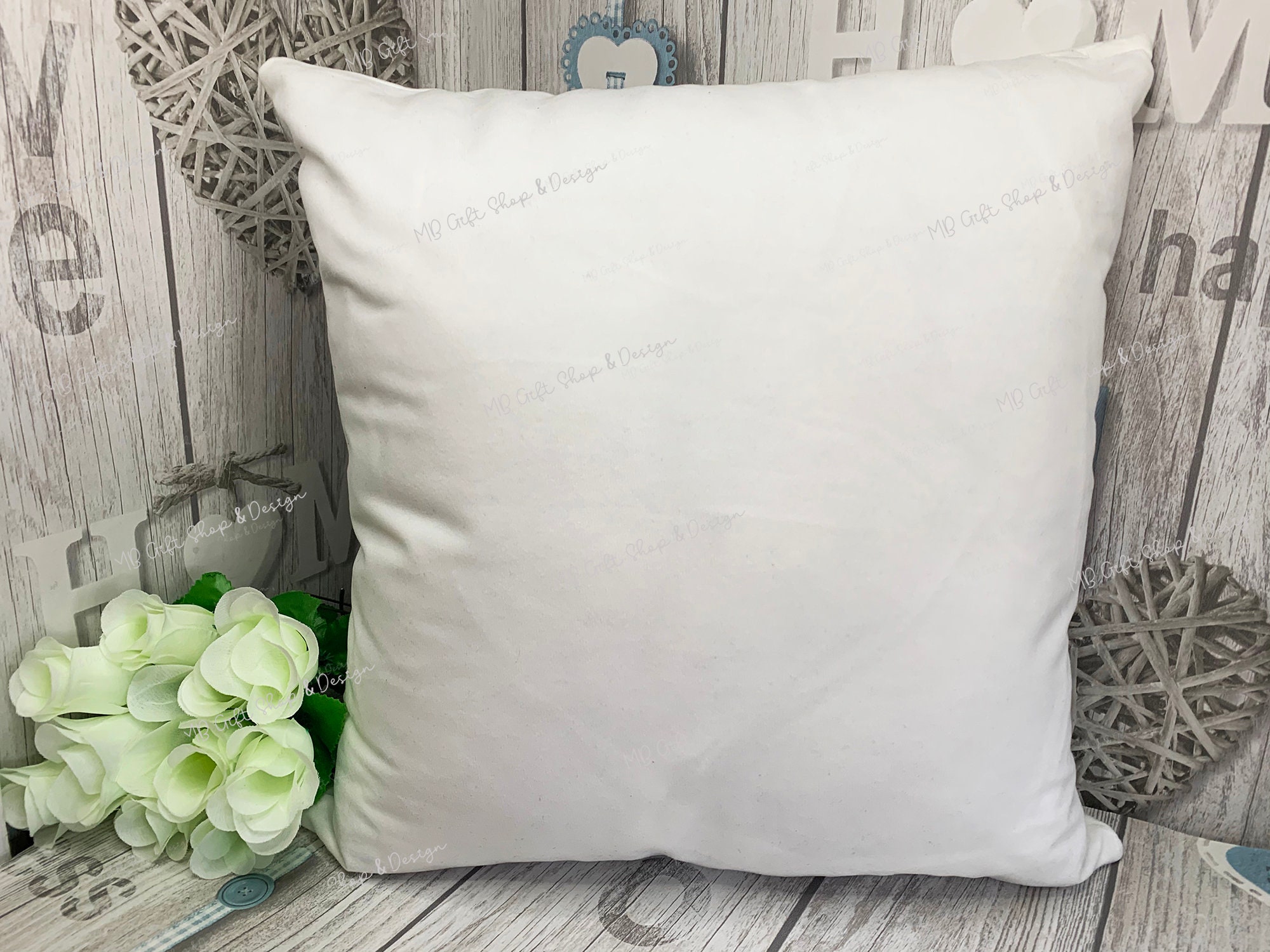 Cushion MOCKUP Blank square cushion mockup White cushion