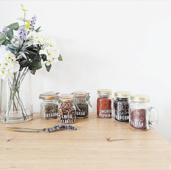 6 x Kilner Pince Haut Verre Food Storage Jar Canister Preserver 1 L-Square