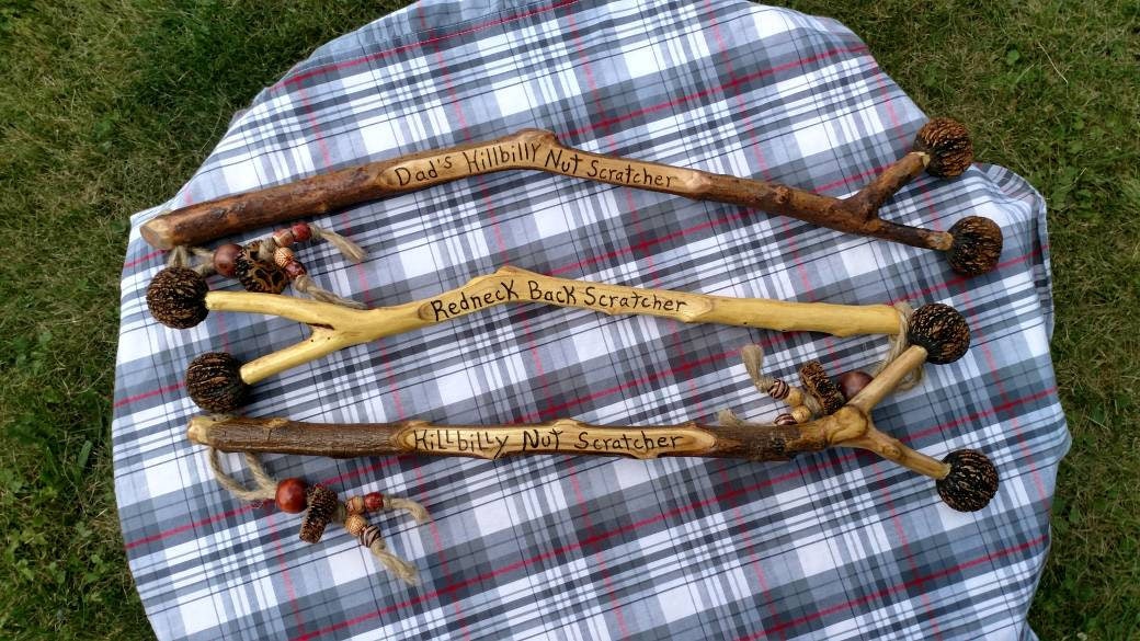 Worlds best Back Scratchers HILLBILLY NUT SCRATCHERS back Etsy