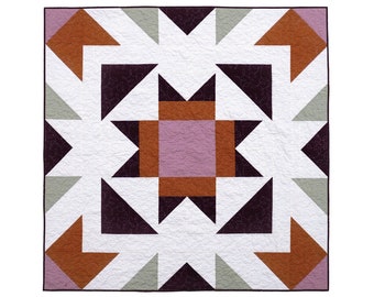 Sadie Sunshine Quilt Pattern ONE BLOCK Version - PDF