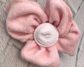 flower washcloth, diaper cake toppers, floral diaper cake topper, baby shower favors, diaper cake centerpieces, easter basket favors, easter