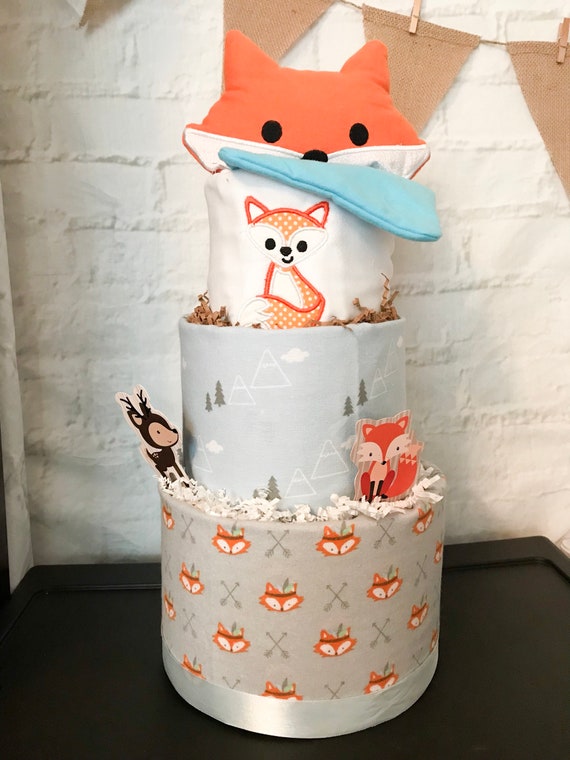 Gateau De Couches De Bois Decoration De Douche De Bebe Etsy Gateau De Couches De Bois Decoration De Douche De Bebe Etsy