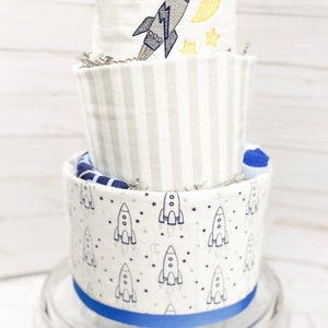 rocket baby shower, to the moon and back, over the moon, space baby shower, space baby shower decor, astronaut shower decor, outer space