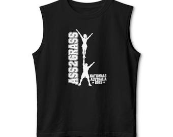 Unisex ASS 2 GRASS Cupie Tank Top