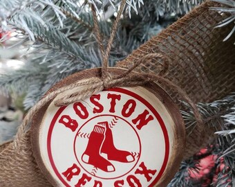 Red Sox 2022 Christmas Ornament Red Sox Ornament | Etsy
