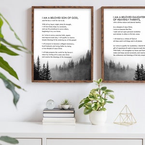 New Young Women&#39;s Theme Print- LDS- Various Sizes - New YW Theme