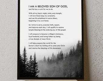DOWNLOAD- Printable Young Men's Theme- LDS