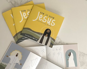 How To Draw Jesus Mini Edition- Drawing Book, Art Guide