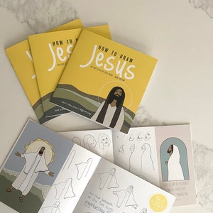 How To Draw Jesus Mini Edition- Drawing Book, Art Guide