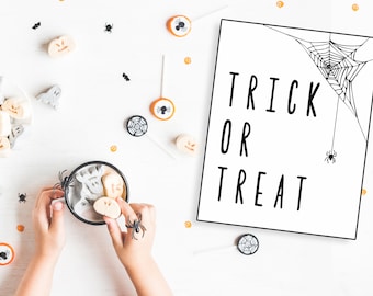 Trick or Treat- Modern Halloween Decor