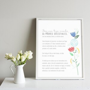 Spanish Young Women Theme Print- LDS- Various Sizes - New YW Theme