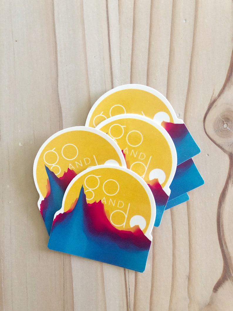 1 Nephi 3:7 LDS Mutual Theme Go and Do Sticker Vinyl Sticker